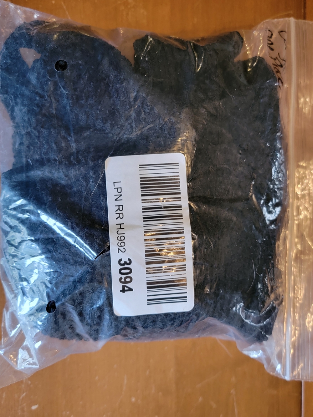 Black Crinkle Textured One-Piece Swimsuit Size L NWT - Picture 7 of 9